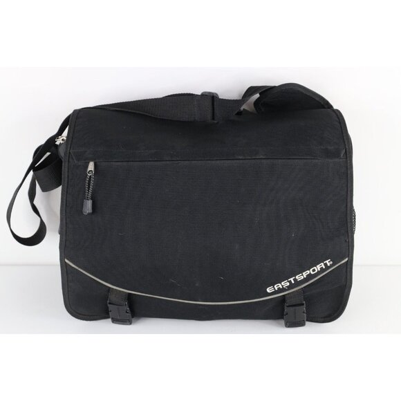 Vintage 90s Y2K Eastsport Spell Out Distressed Crossbody Messenger Bag Carry On
